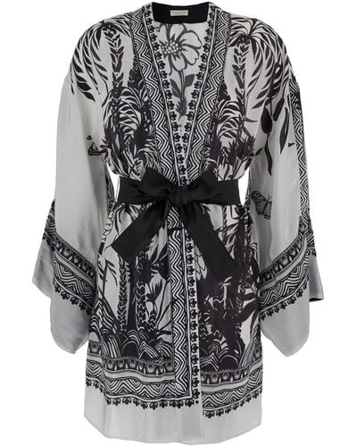 Anjuna Uma Kimono Short - Grey