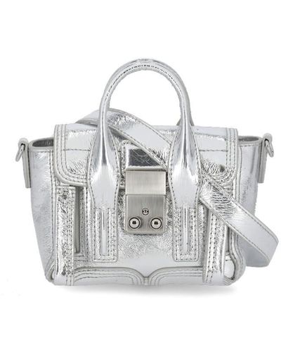 3.1 Phillip Lim Pashli Nano Hand Bag - White