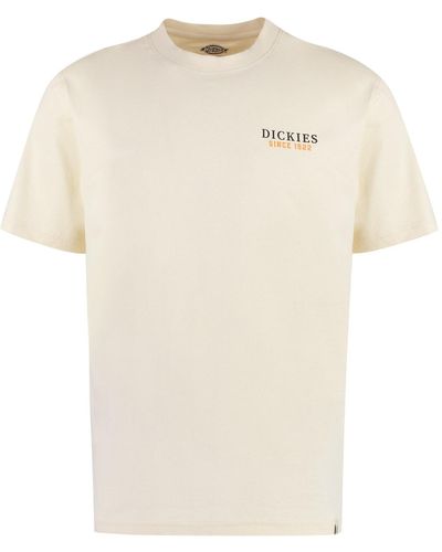Dickies Westmoreland Cotton Crew-Neck T-Shirt - Natural