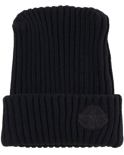 Moncler Wool Cap - Black