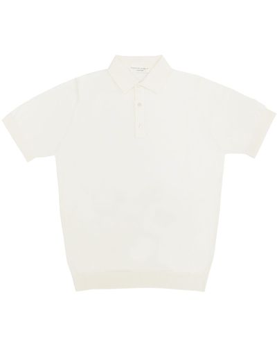 FILIPPO DE LAURENTIIS Polo Shirt - White