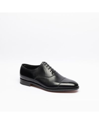 John Lobb City Ii Black Calf Oxford Shoe (fitting E)
