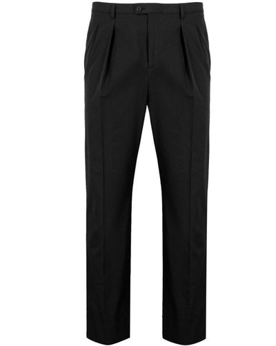 The Most Elegant Way to Embrace Baggier Pants? Hike 'Em Up. | High waisted  pants outfit, Pants outfit men, Baggy trousers outfit