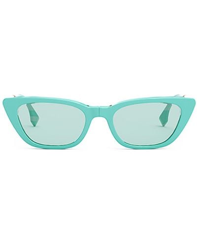 Fendi Cat-eye Sunglasses - Blue
