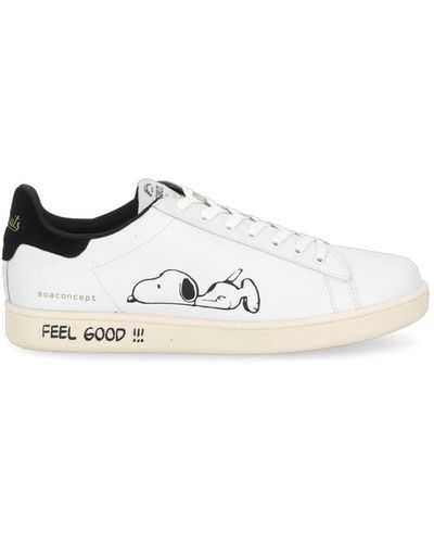 MOA Snoopy Gallery Sneakers - White