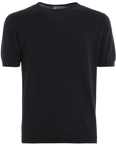 John Smedley Belden Classic T-Shirt - Black