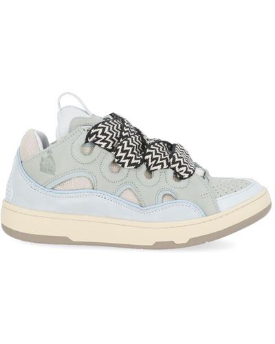 Lanvin Men Curb Trainers - Multicolour