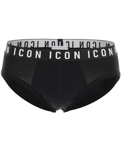 DSquared² 'icon' Underwear Brief - Black