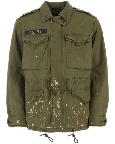 Polo Ralph Lauren Army Cotton Jacket - Green