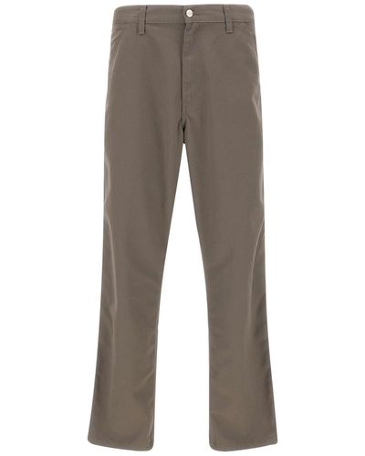Carhartt Denison Cotton Pants - Gray
