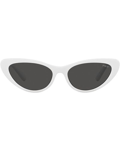 Polo Ralph Lauren Ph4199U Shiny Sunglasses - White