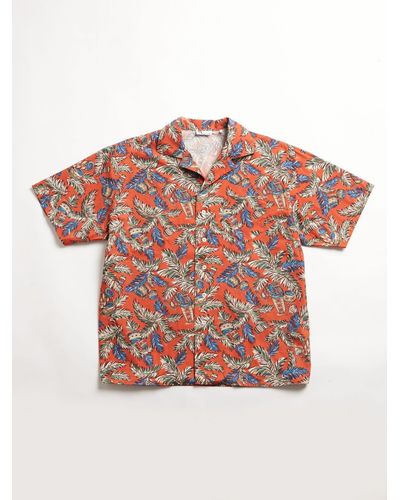 Doppiaa Aambala Tropical Pattern Shirt - Multicolor