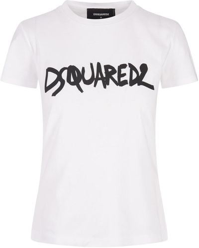 DSquared² Mini Fit T-Shirt - White