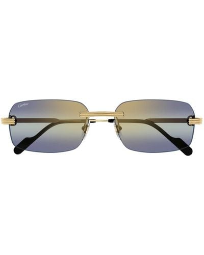 Cartier Ct0271S 006 Sunglasses - Brown