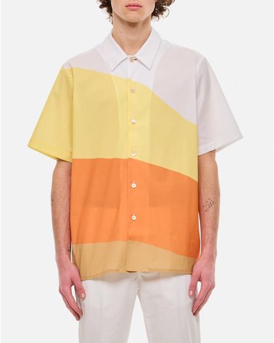 Paul Smith Casual Fit Cotton Shirt - Orange