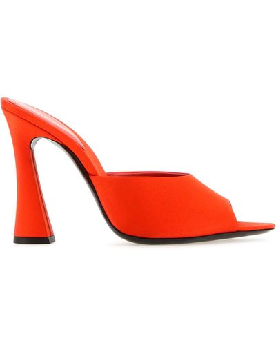 Saint Laurent Heeled Shoes - Red