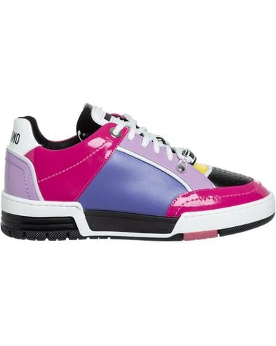 Moschino Streetball Sneakers - Purple