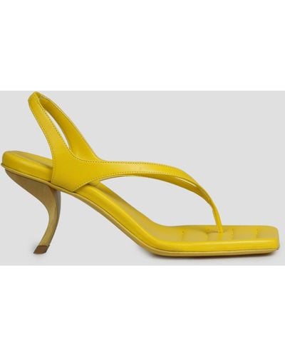 GIA X RHW Rosie 13 Sandals - Yellow