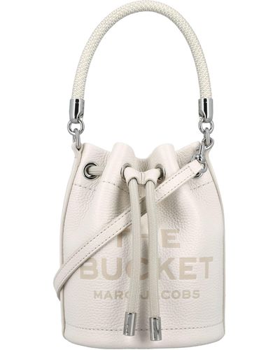 Marc Jacobs 'the Leather Bucket Bag' - White
