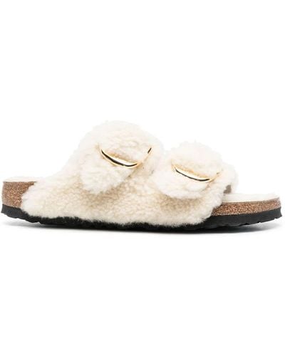 Birkenstock 'arizona Big Buckle' Sandals - White