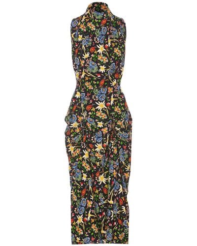 Vivienne Westwood Sleeveless Midi Dress - Black