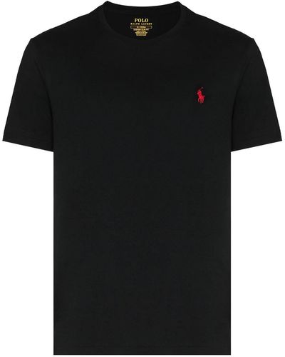 Ralph Lauren Slim-fit Cotton T-shirt - Black