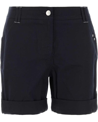 Saint James Midnight Stretch Cotton Shorts - Blue