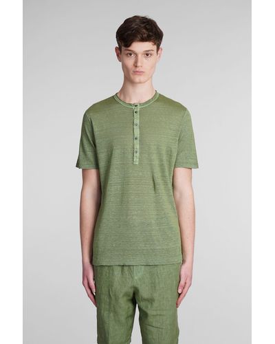 120% Lino T-Shirt - Green