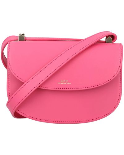 A.P.C. Geneve Mini Bag - Pink