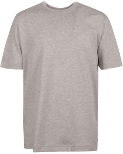 Eleventy T-shirts And Polos Grey