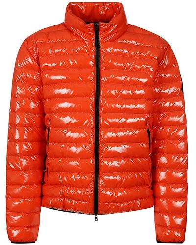 Herno Zipped Padded Down Jacket - Orange