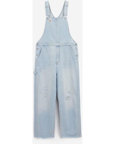 ERL Denim Overall Suit - Blue