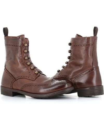 Officine Creative Lace-Up Boot Mars/018 - Brown