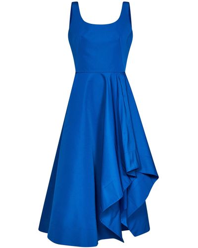 Alexander McQueen Midi Dress - Blue