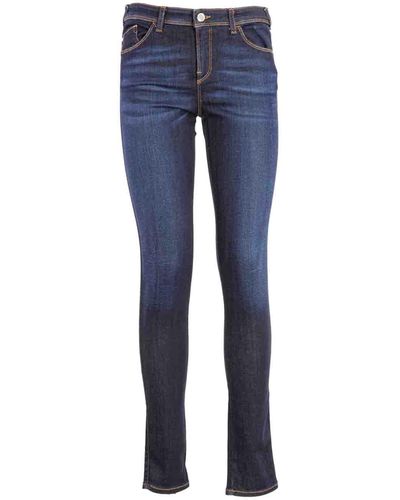 Emporio Armani J18 Skinny Leg Jeans - Blue