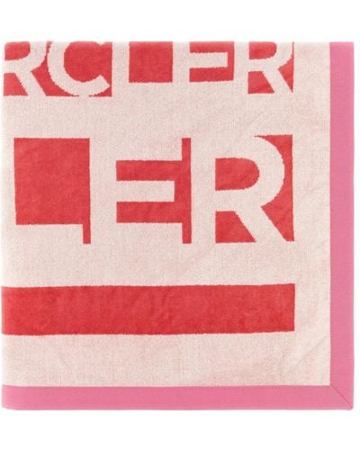 Moncler Printed Terry Beach Towel - Pink