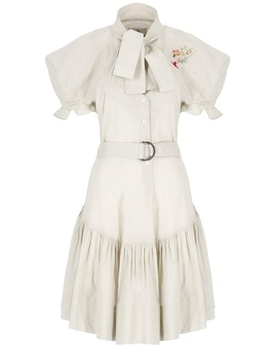 Vivienne Westwood Football Heart Dress - White