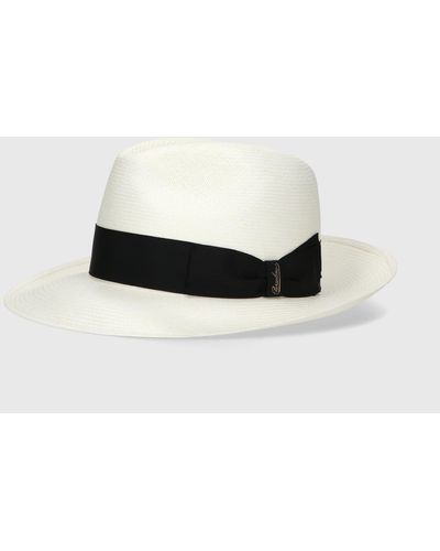 Borsalino Amedeo Fine Panama Wide Brim - Black