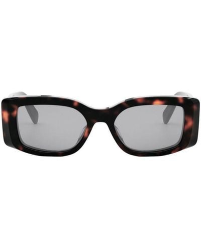 Celine Rectangle Frame Sunglasses - Black