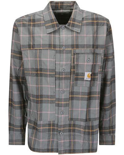 Carhartt L/Hadley Shirt - Gray