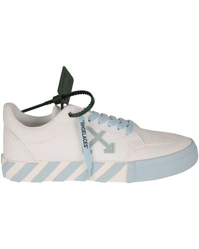 Off-White c/o Virgil Abloh Low Vulcanized Canvas Sneakers - Multicolor