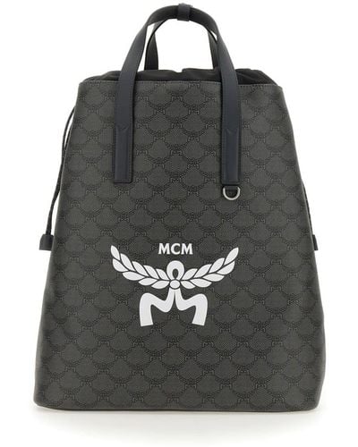 MCM Medium Backpack "lauretos" - Black