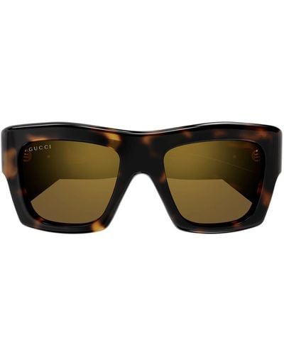 Gucci Gg1772S Gucci Lido 007 Havana Sunglasses - Brown