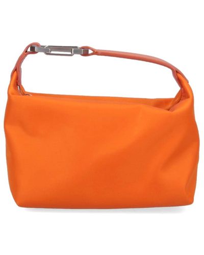 Eera Nylon Moon Hand Bag - Orange