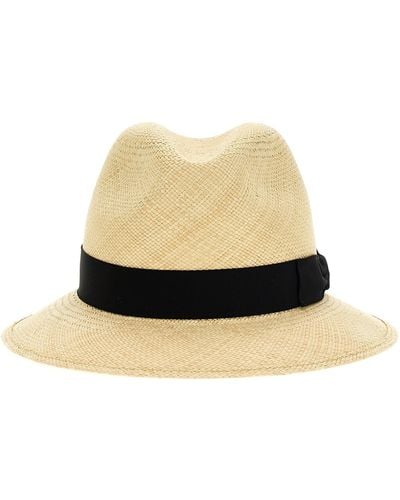 Borsalino Panama Quinto Hat - White