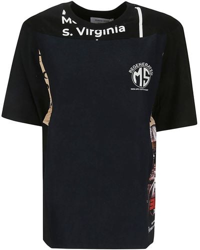 Marine Serre Regenerated Graphic T-Shirt T-Shirt - Black