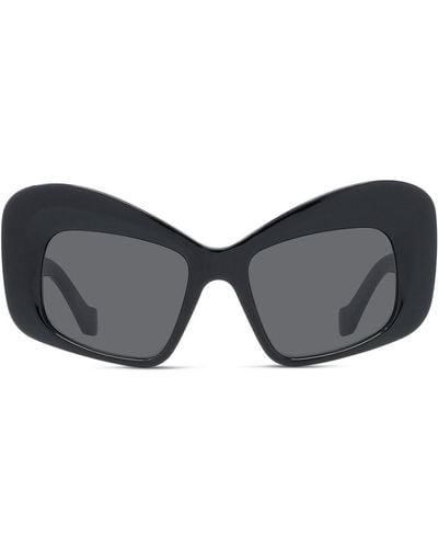 Loewe Cat-eye Frame Sunglasses - Gray