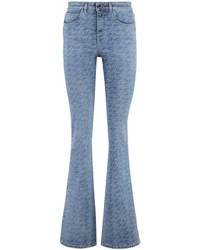 Pinko Flora Jeans Boot-cut Jeans - Blue