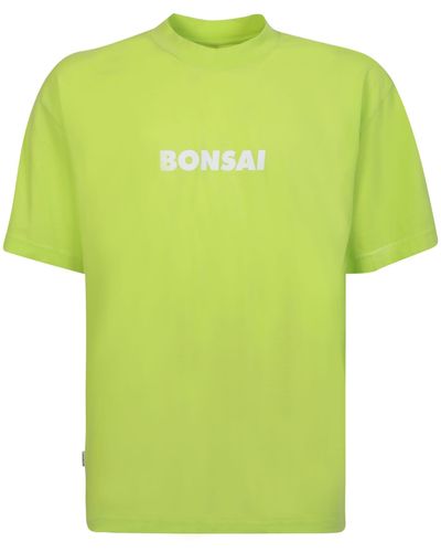 Bonsai Regular Lime Logo T-Shirt - Green