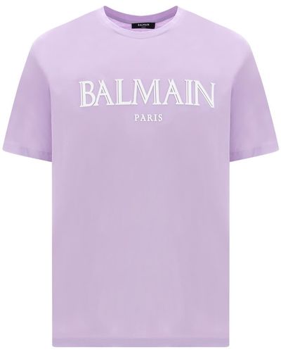 Balmain T-shirts - Purple